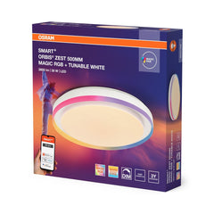 4099854472374 - Stropní svítidlo Wifi Orbis ZEST RGB 500mm BÍLÉ, RGB+Laditelná Bílá - Stropní svítidlo - Czechia LEDVANCE e - shop