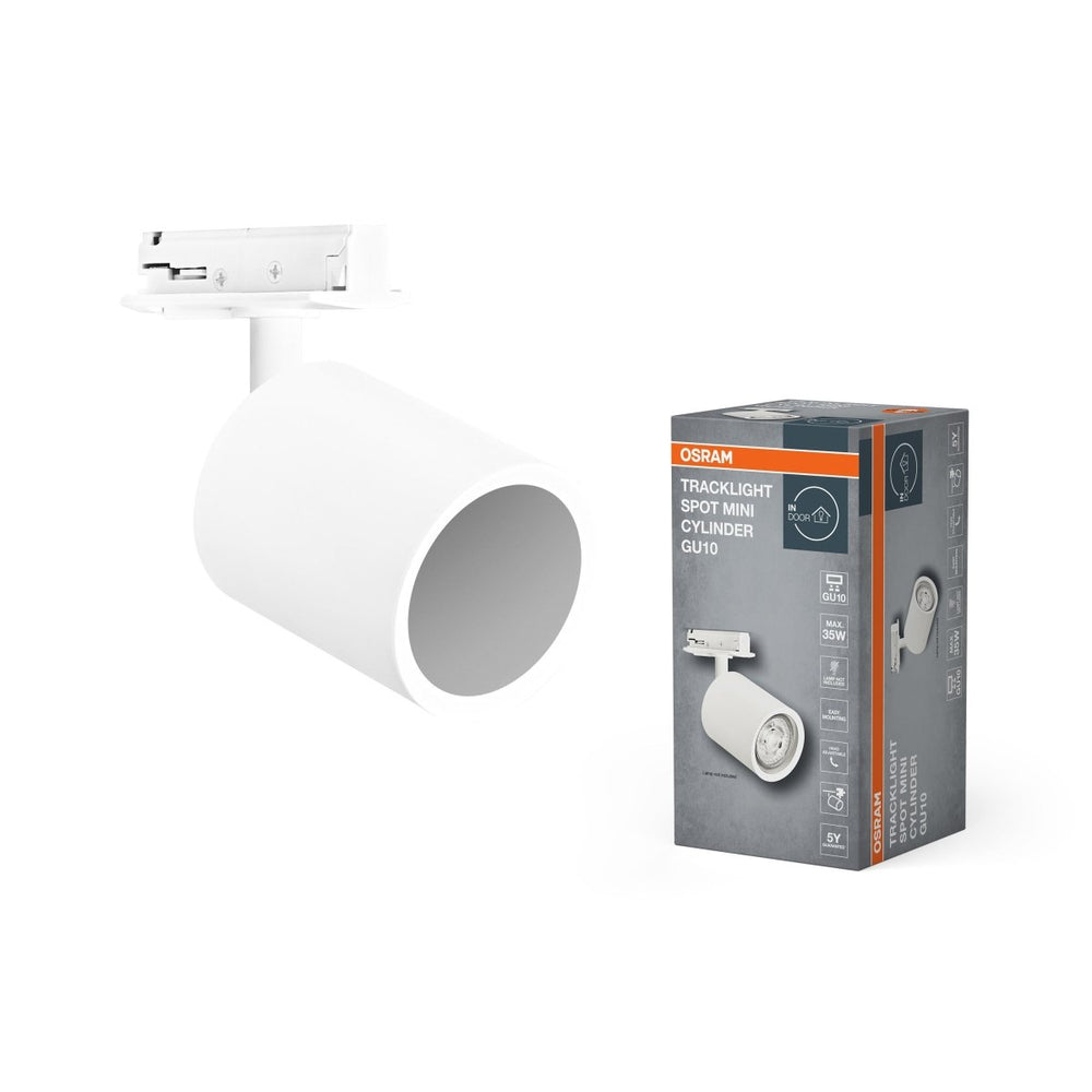Stropní svítidloU10 bílé TRACKLIGHT MINI CYLINDER OSRAM
