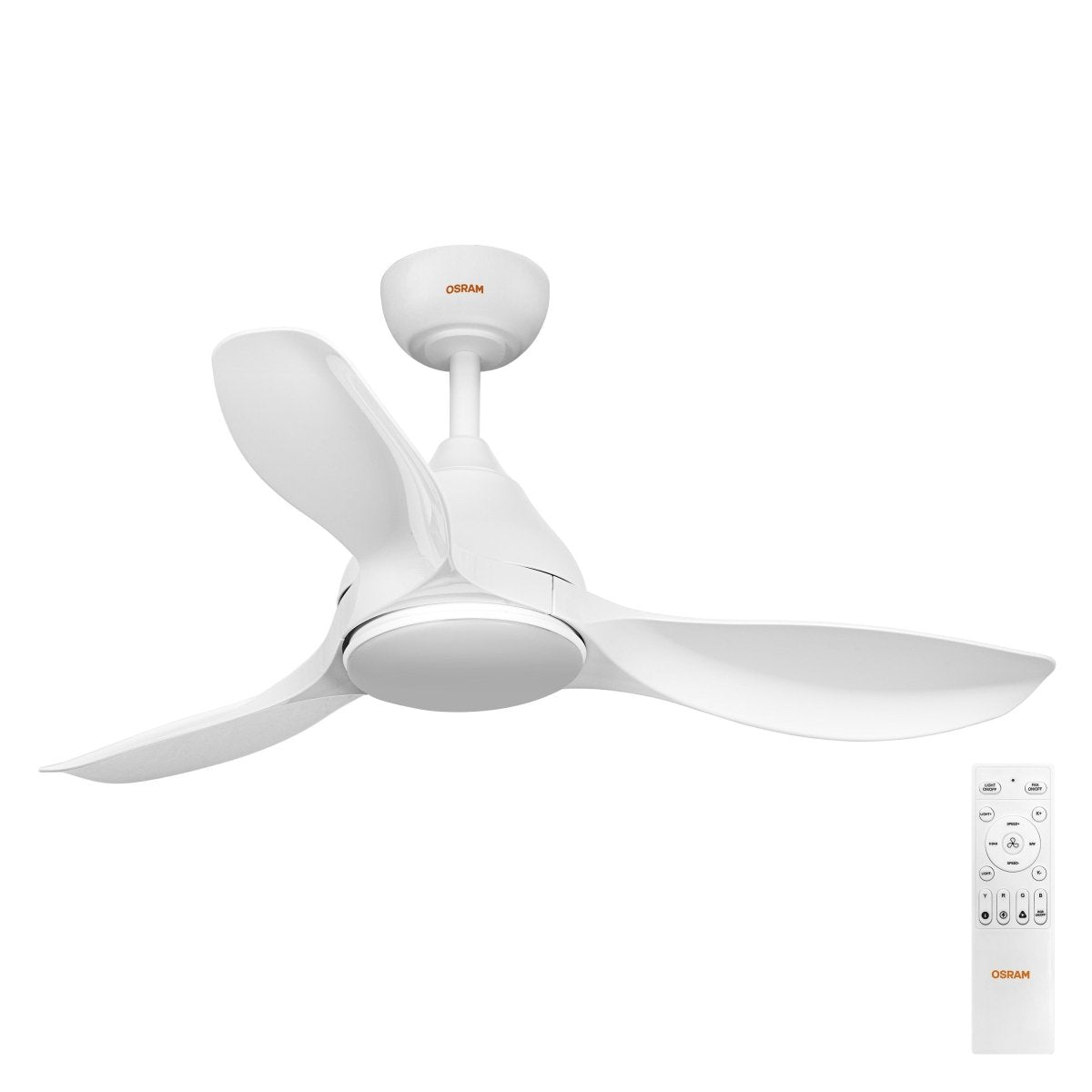 4058075857773 - Stropní ventilátor Bise 1065 mm 48 W, laditelná bílá RGB - Stropní svítidlo - Czechia LEDVANCE e-shop