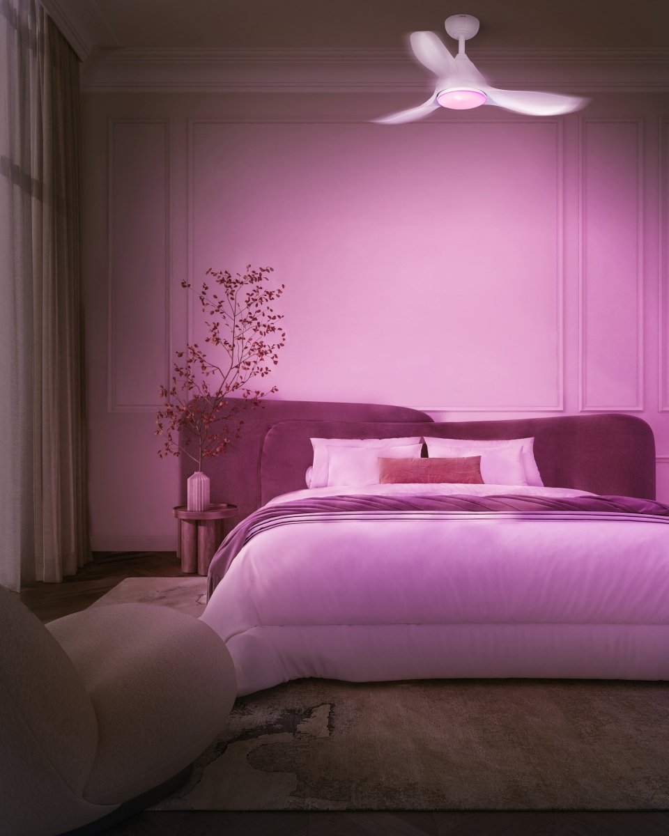 4058075857773 - Stropní ventilátor Bise 1065 mm 48 W, laditelná bílá RGB - Stropní svítidlo - Czechia LEDVANCE e-shop