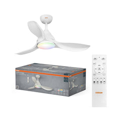 4058075857773 - Stropní ventilátor Bise 1065 mm 48 W, laditelná bílá RGB - Stropní svítidlo - Czechia LEDVANCE e-shop