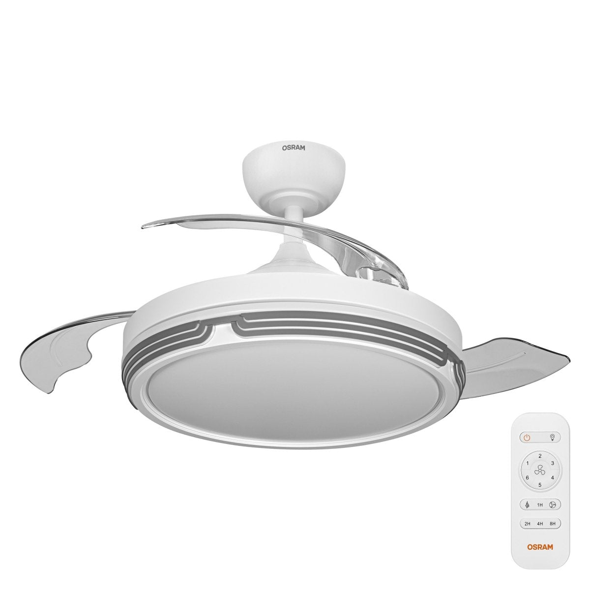4058075857896 - Stropní ventilátor Leveche 1060 mm 66 W, laditelná bílá - Stropní svítidlo - Czechia LEDVANCE e-shop