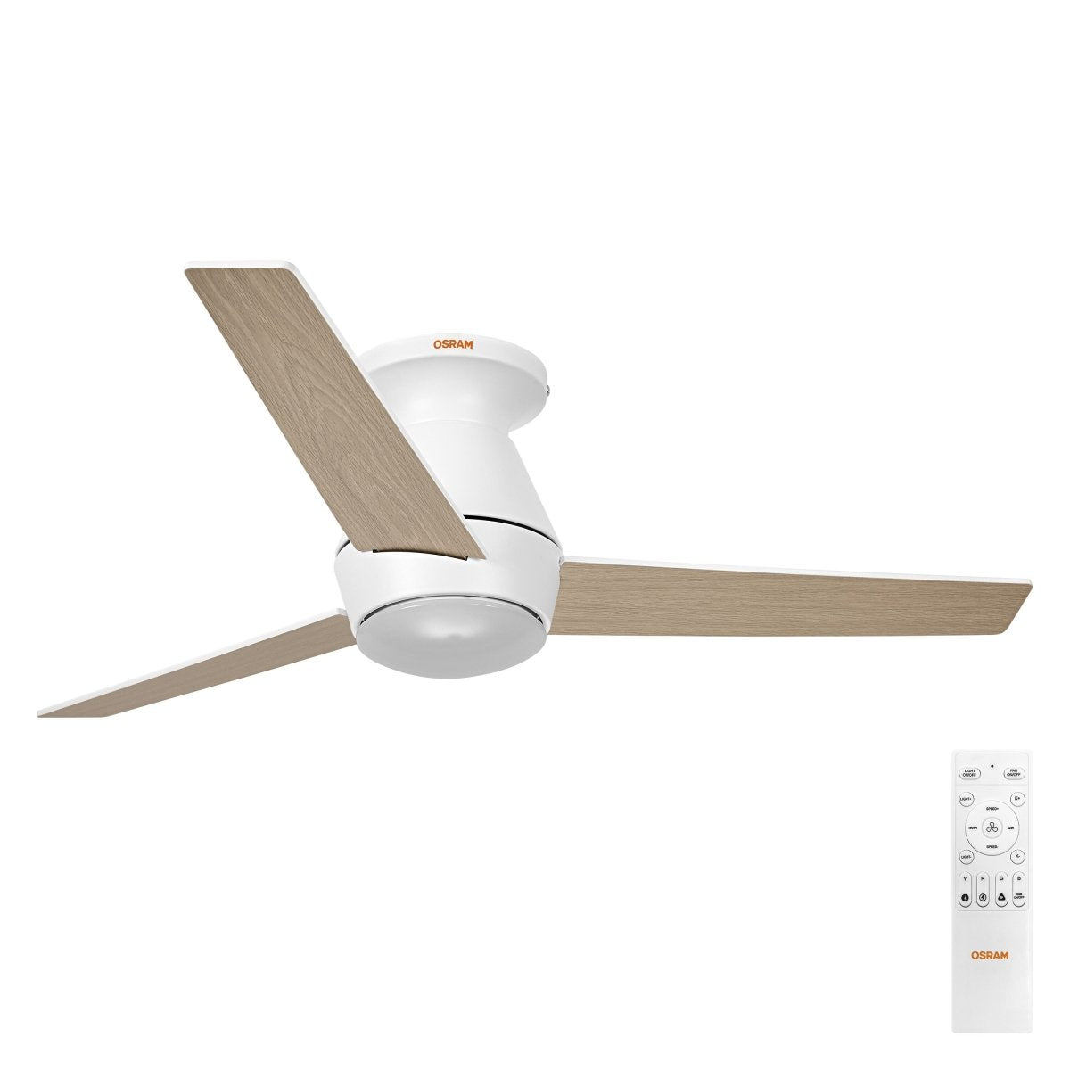4058075857711 - Stropní ventilátor Nordes 1065 mm 38 W, laditelná bílá RGB - Stropní svítidlo - Czechia LEDVANCE e-shop