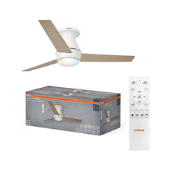 4058075857711 - Stropní ventilátor Nordes 1065 mm 38 W, laditelná bílá RGB - Stropní svítidlo - Czechia LEDVANCE e-shop