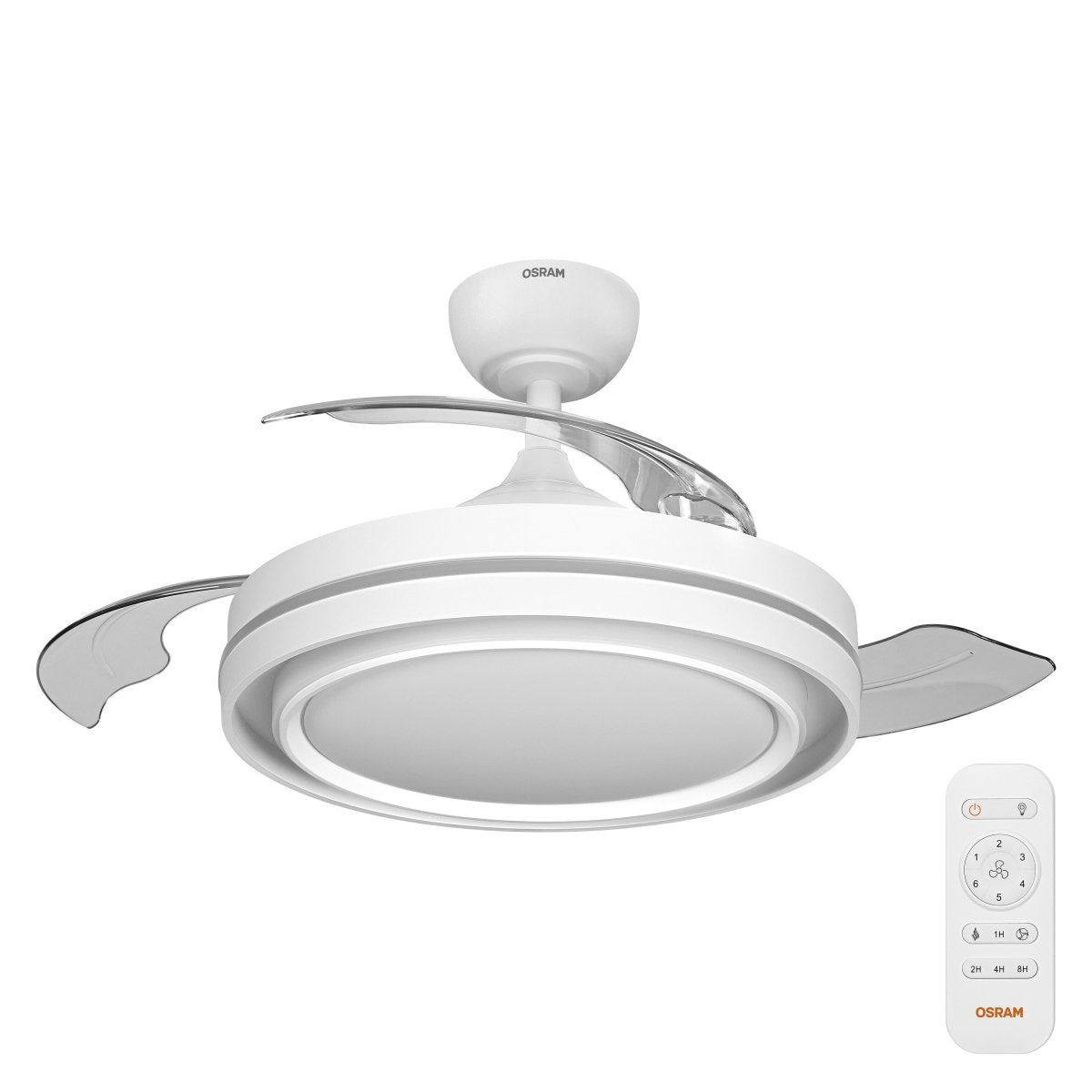 4058075857919 - Stropní ventilátor Poniente 1060 mm 66 W, laditelná bílá - Stropní svítidlo - Czechia LEDVANCE e-shop