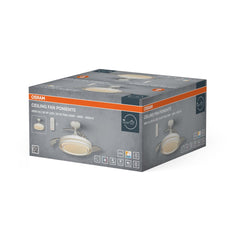 4058075857919 - Stropní ventilátor Poniente 1060 mm 66 W, laditelná bílá - Stropní svítidlo - Czechia LEDVANCE e-shop