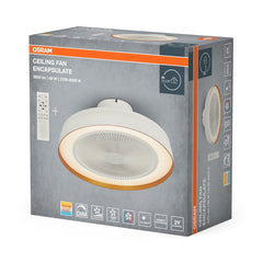 4099854497971 - Stropní ventilátor se světlem Fan Compact 480mm, 49W, Bílý - Czechia LEDVANCE e - shop