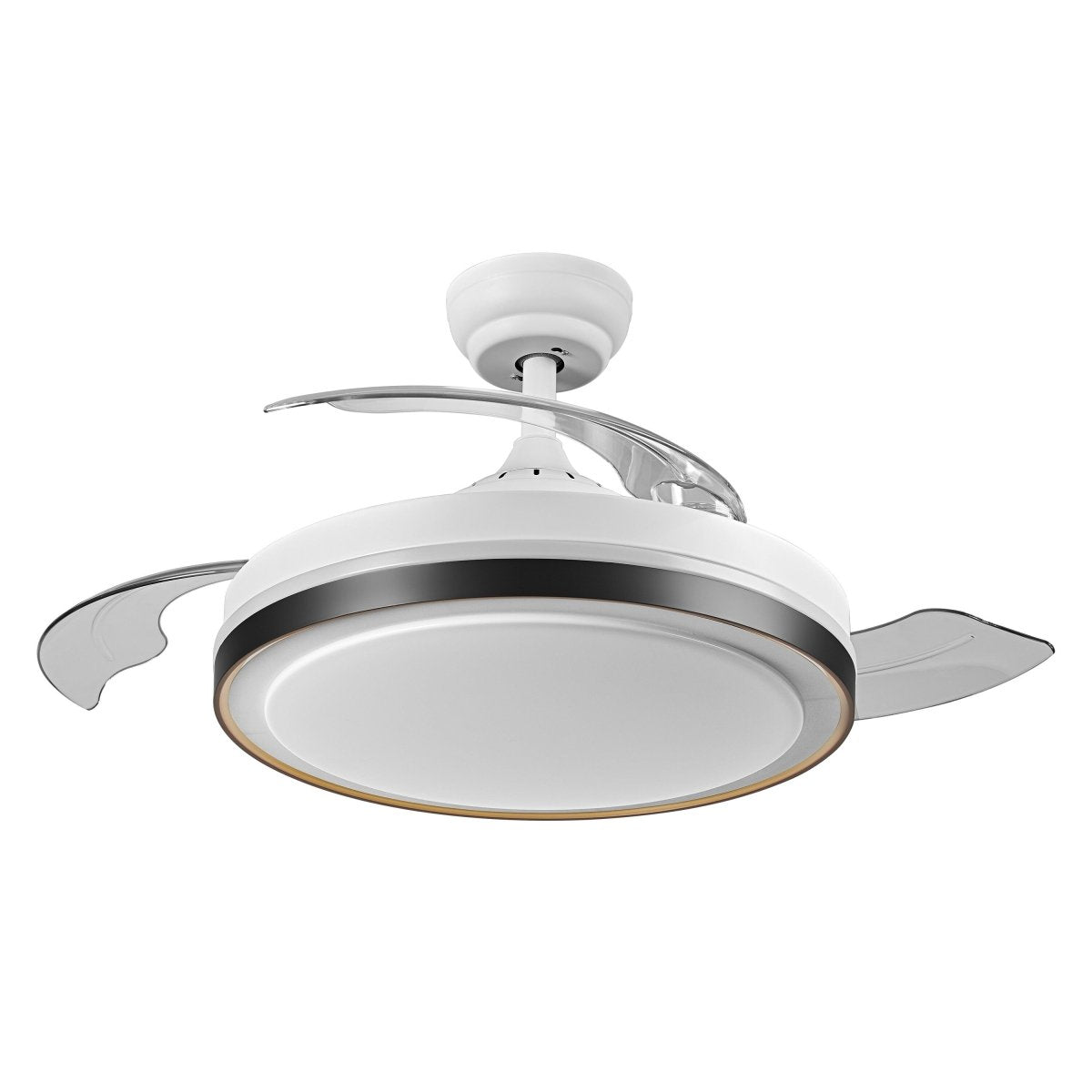 4099854506789 - Stropní ventilátor se světlem Fan Retrac 1070mm, 66W, Bílý - Czechia LEDVANCE e - shop