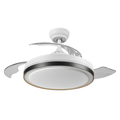 4099854506789 - Stropní ventilátor se světlem Fan Retrac 1070mm, 66W, Bílý - Czechia LEDVANCE e - shop