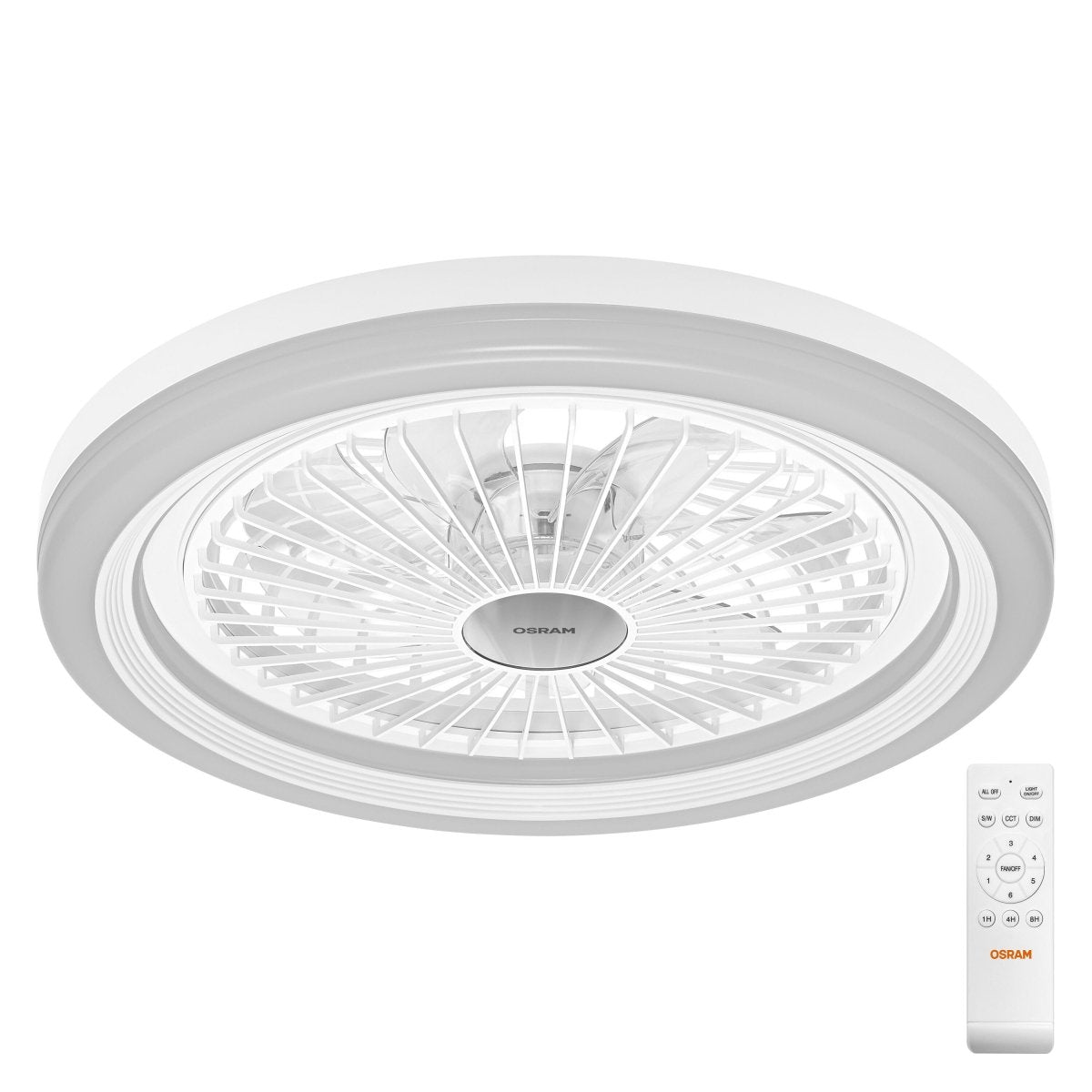 4058075857971 - Stropní ventilátor Solano 490 mm 43 W, laditelná bílá - Stropní svítidlo - Czechia LEDVANCE e-shop
