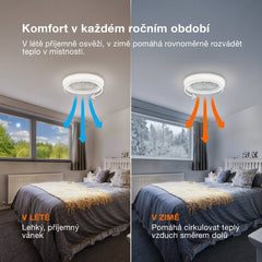 4099854847103 - Stropní ventilátor Sudestada 450 mm 45 W, laditelná bílá - Stropní ventilátor - Czechia LEDVANCE e-shop