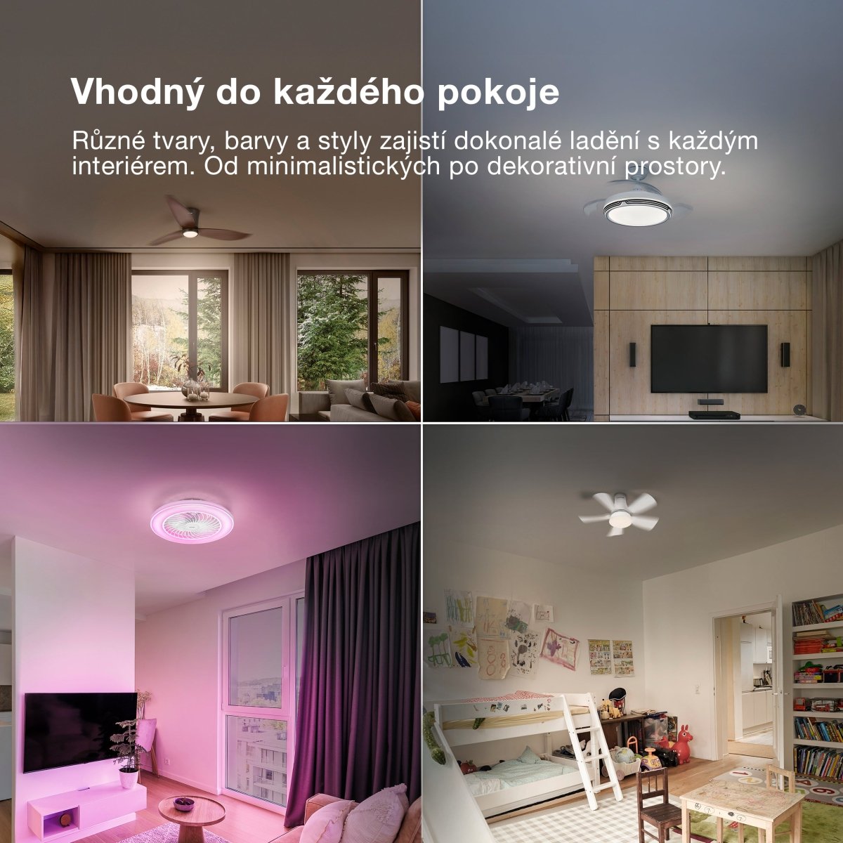 4099854847103 - Stropní ventilátor Sudestada 450 mm 45 W, laditelná bílá - Stropní ventilátor - Czechia LEDVANCE e-shop