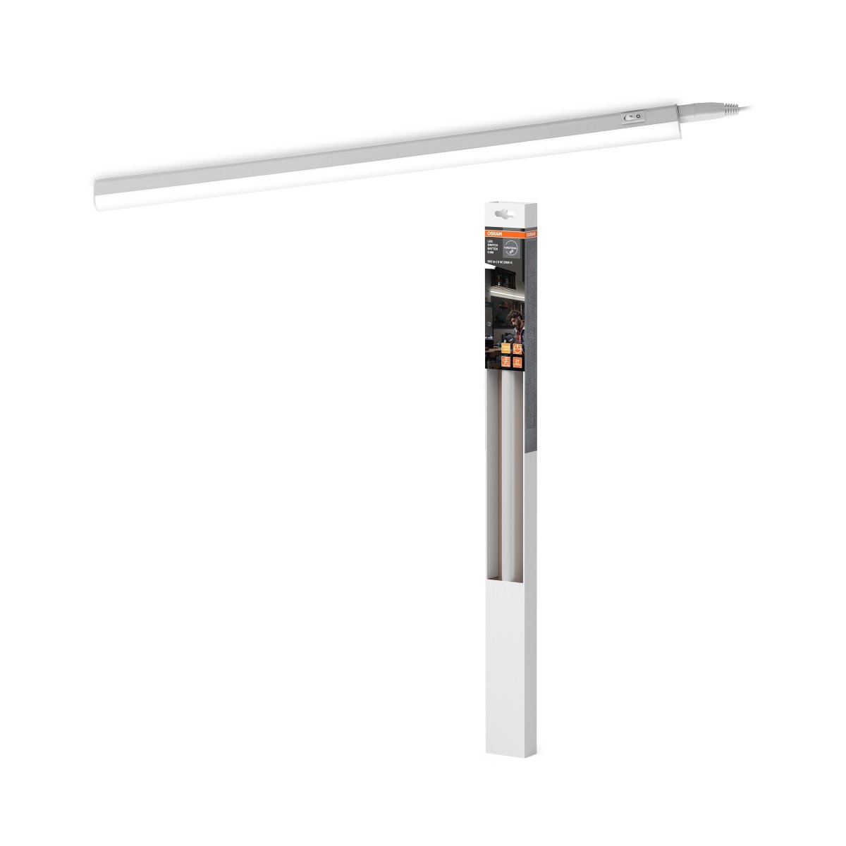 4099854532634 - Tenké zářivkové LED svítidlo BATTEN 600, teplá bílá OSRAM - Zářivkové svítidlo - LEDVANCE e - shop