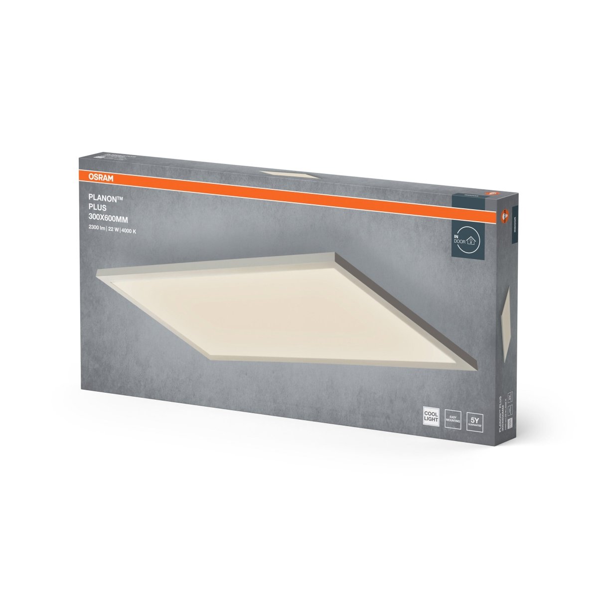 4099854452765 - Tenký přisazený panel PLANON PLUS 300x600 22W, studená bílá OSRAM - LED Panel - LEDVANCE e - shop