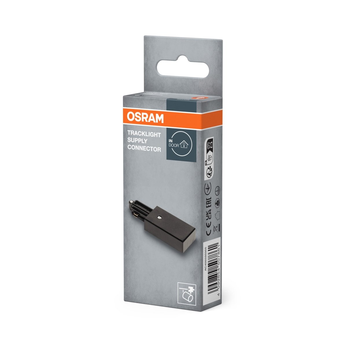 4099854507861 - Ukončovací konektor kolejnicových systémů SUPPLY, černý OSRAM - Kolejnicový systém svítidel - LEDVANCE e - shop