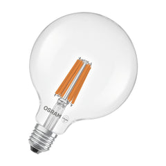 4058075839625 - Ultra účinná LED žárovka čirá E27 7.2W GLOBE125, studená bílá - Žárovka - LEDVANCE e - shop