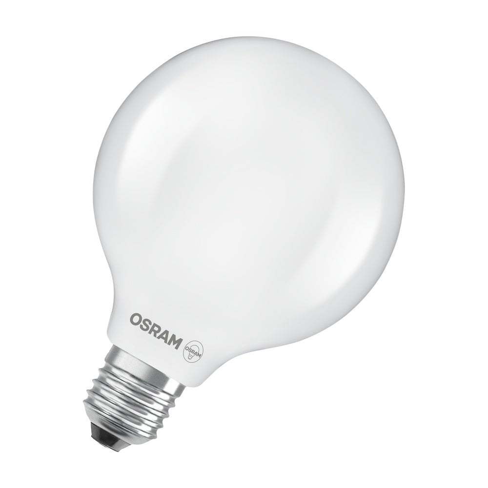 4058075839649 - Ultra účinná LED žárovka matná E27 7.2W GLOBE125, teplá bílá - Žárovka - LEDVANCE e - shop