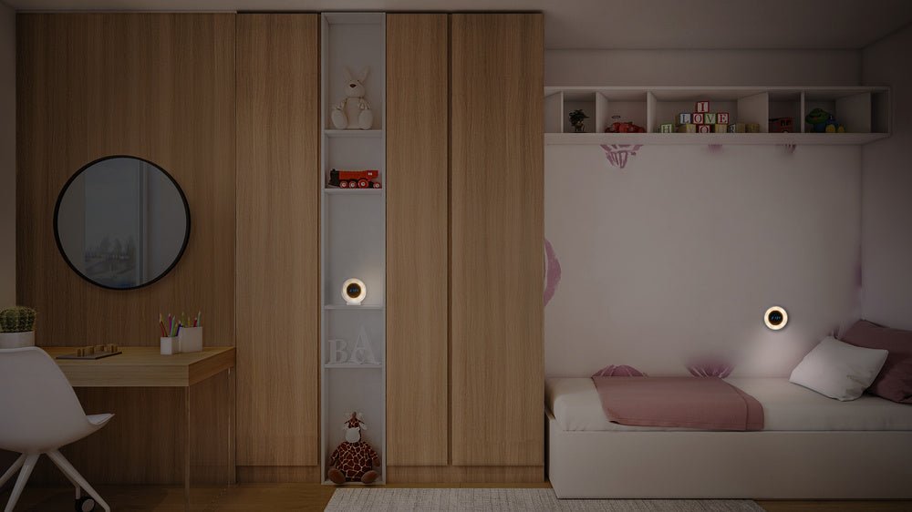 4058075757721 - USB LED stolní svítidlo s hodinama NIGHTLUX CLOCK, bílé - Stolní lampa - LEDVANCE e - shop