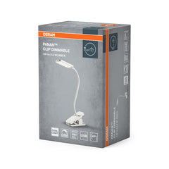 4099854507496 - USB stmívatelná LED stolní lampa 5.2 W PANAN CLIP, studená bílá OSRAM - Stolní lampa - LEDVANCE e - shop