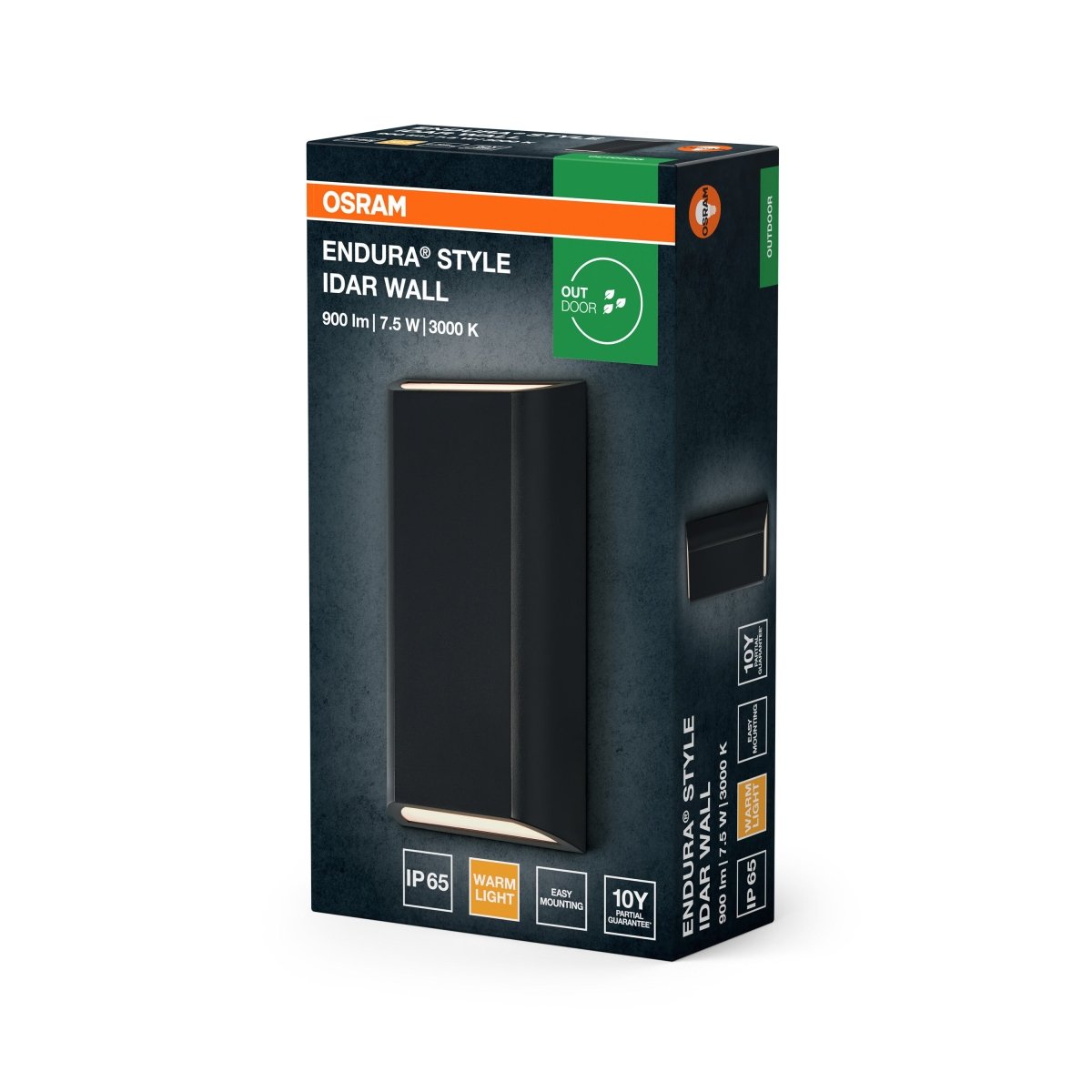 4099854444470 - Venkovní dekorativní svítido 7,50 W Teplá bílá 113 mm - Venkovní dekorativní svítidlo - LEDVANCE e - shop