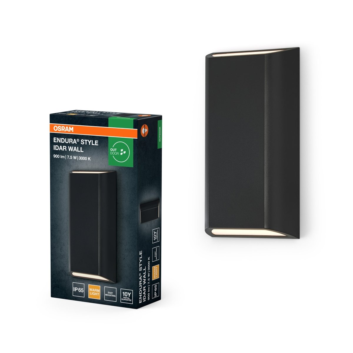 4099854444470 - Venkovní dekorativní svítido 7,50 W Teplá bílá 113 mm - Venkovní dekorativní svítidlo - LEDVANCE e - shop
