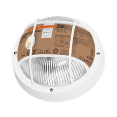 4058075845602 - Venkovní kulaté svítidlo Bulkhead Essential Round, 1x E27, Bílé - Czechia LEDVANCE e - shop