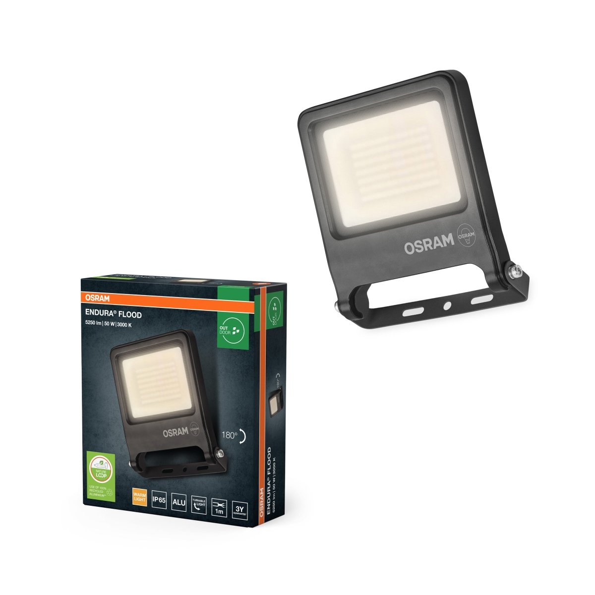 4099854486548 - Venkovní LED reflektor 50 W 3000 K ENDURA FLOOD teplá bílá OSRAM - Reflektor - LEDVANCE e - shop