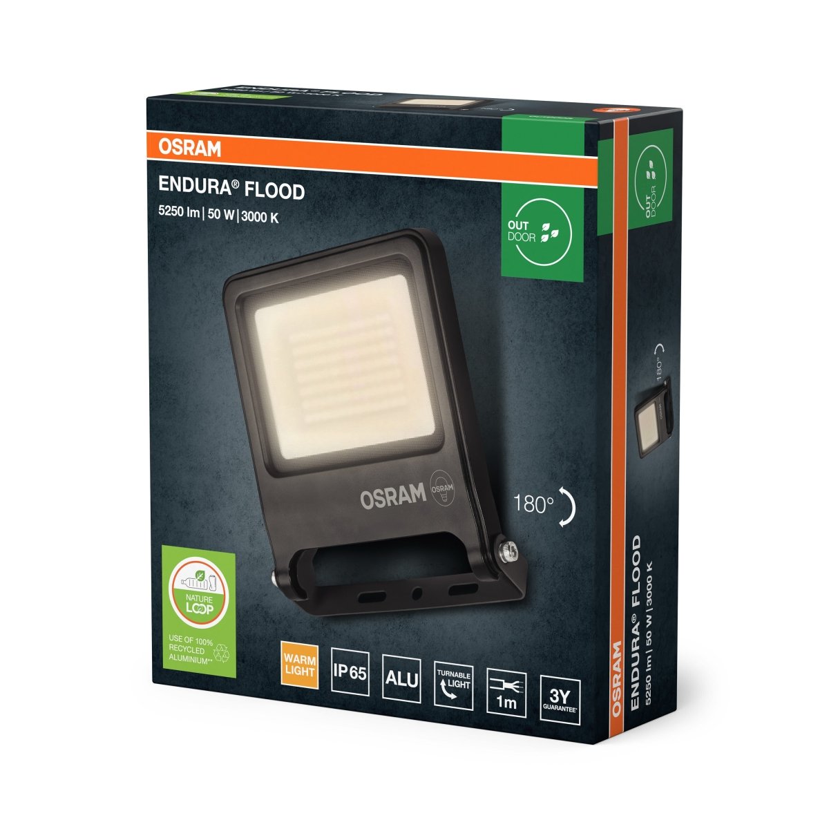 4099854486548 - Venkovní LED reflektor 50 W 3000 K ENDURA FLOOD teplá bílá OSRAM - Reflektor - LEDVANCE e - shop