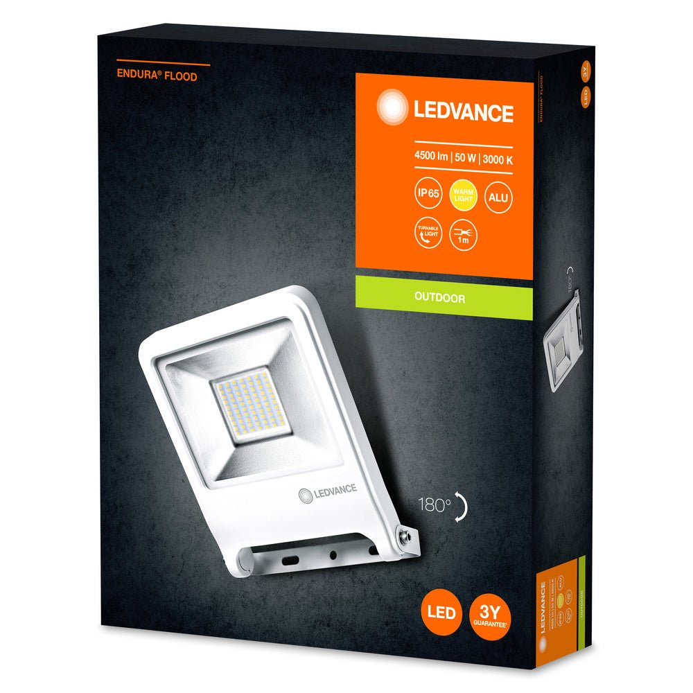 4058075239678 - Venkovní LED reflektor 50 W ENDURA teplá bílá - Reflektor - LEDVANCE e - shop