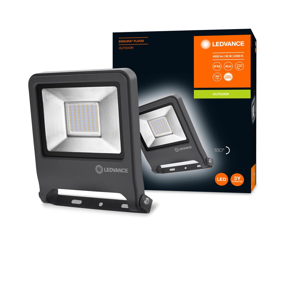 4058075206724 - Venkovní LED reflektor IP65 50 W ENDURA FLOOD studená bílá - Reflektor - LEDVANCE e - shop