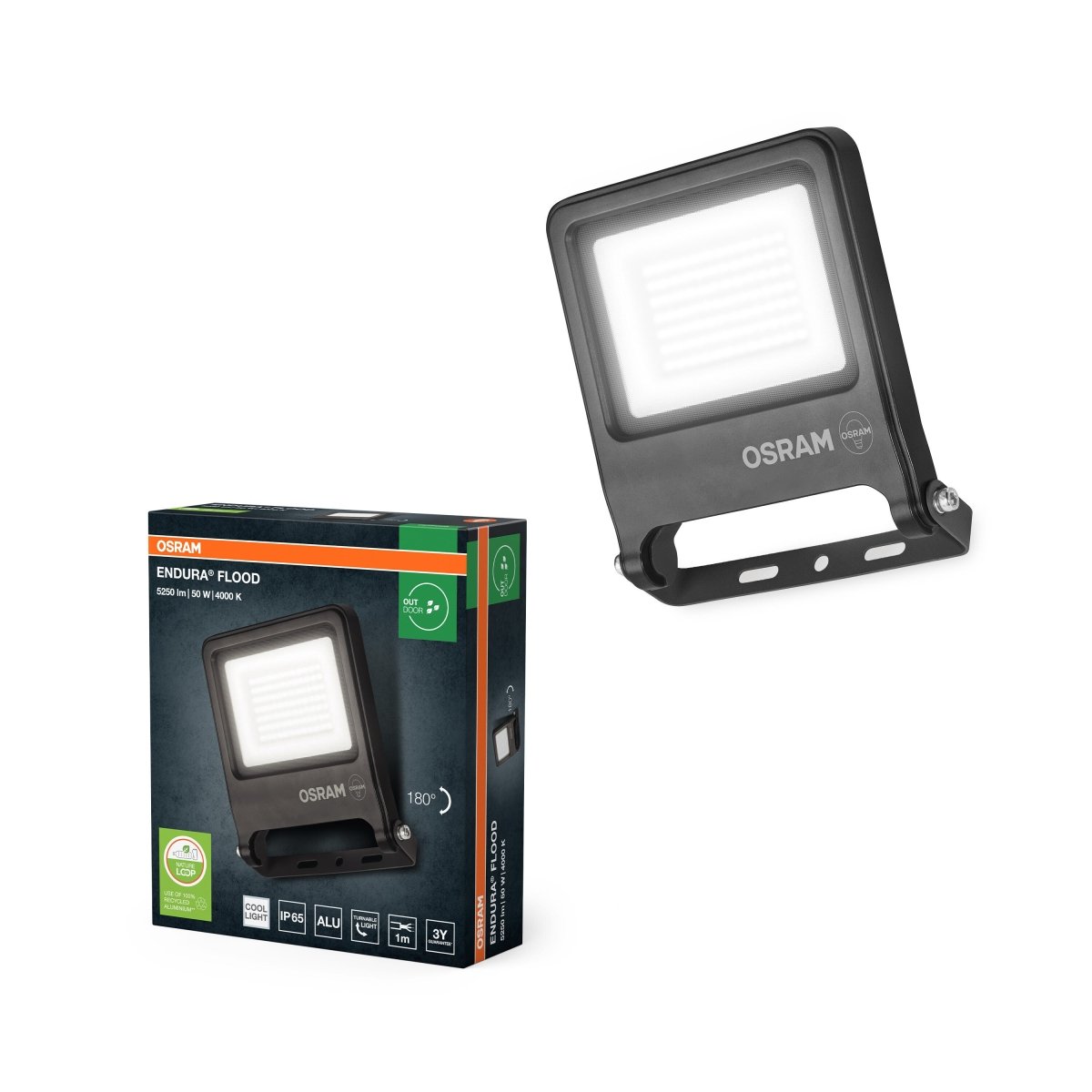 4099854486104 - Venkovní LED reflektor IP65 50 W ENDURA FLOOD studená bílá OSRAM - Reflektor - LEDVANCE e - shop