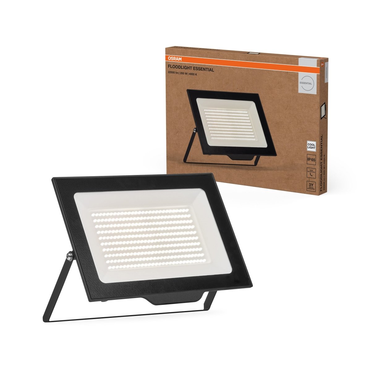 4099854429675 - Venkovní Reflektor Essential 200W, Studená Bílá - Reflektor - Czechia LEDVANCE e - shop