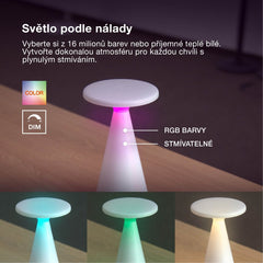 4099854768750 - Venkovní stolní lampa SMART+ Bluetooth Twist, RGBW IP44 - Stolní lampa - Czechia LEDVANCE e-shop