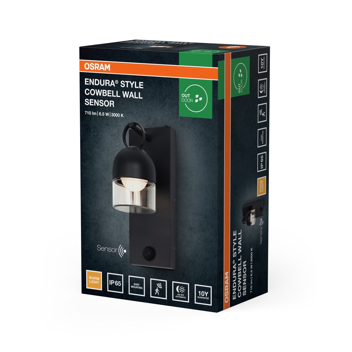 4099854709463 - Venkovní svítidlo ENDURA® Style Cowbell IP65, šedá, teplá bílá, 110 ° - Venkovní dekorativní svítidlo - Czechia LEDVANCE e-shop