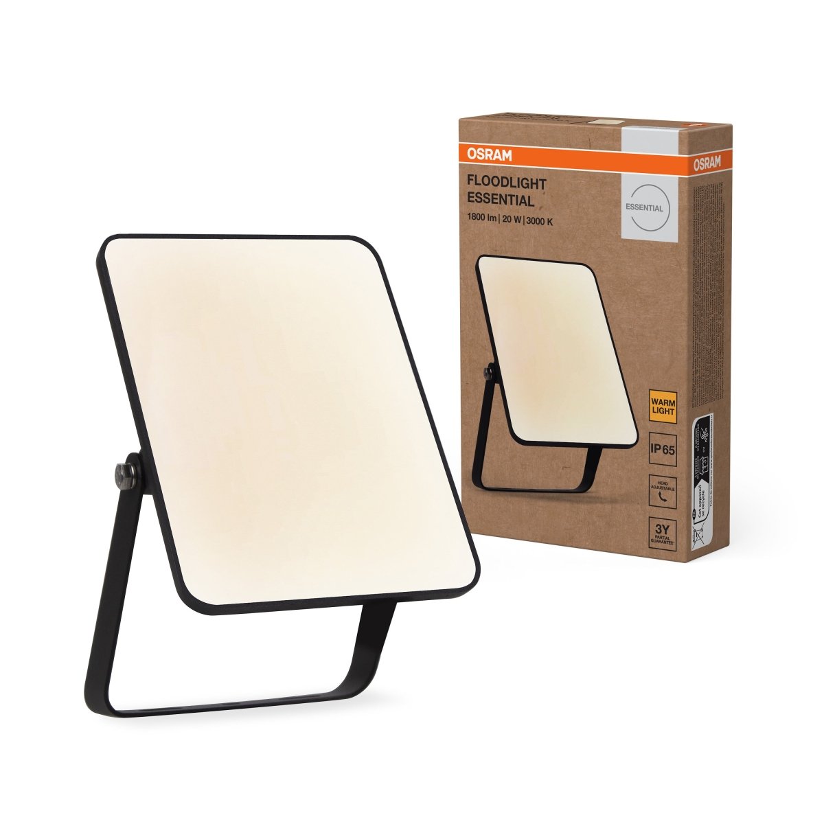 4099854429705 - Venkovní Svítidlo Essential 20W, Teplá Bílá - Stropní svítidlo - Czechia LEDVANCE e - shop