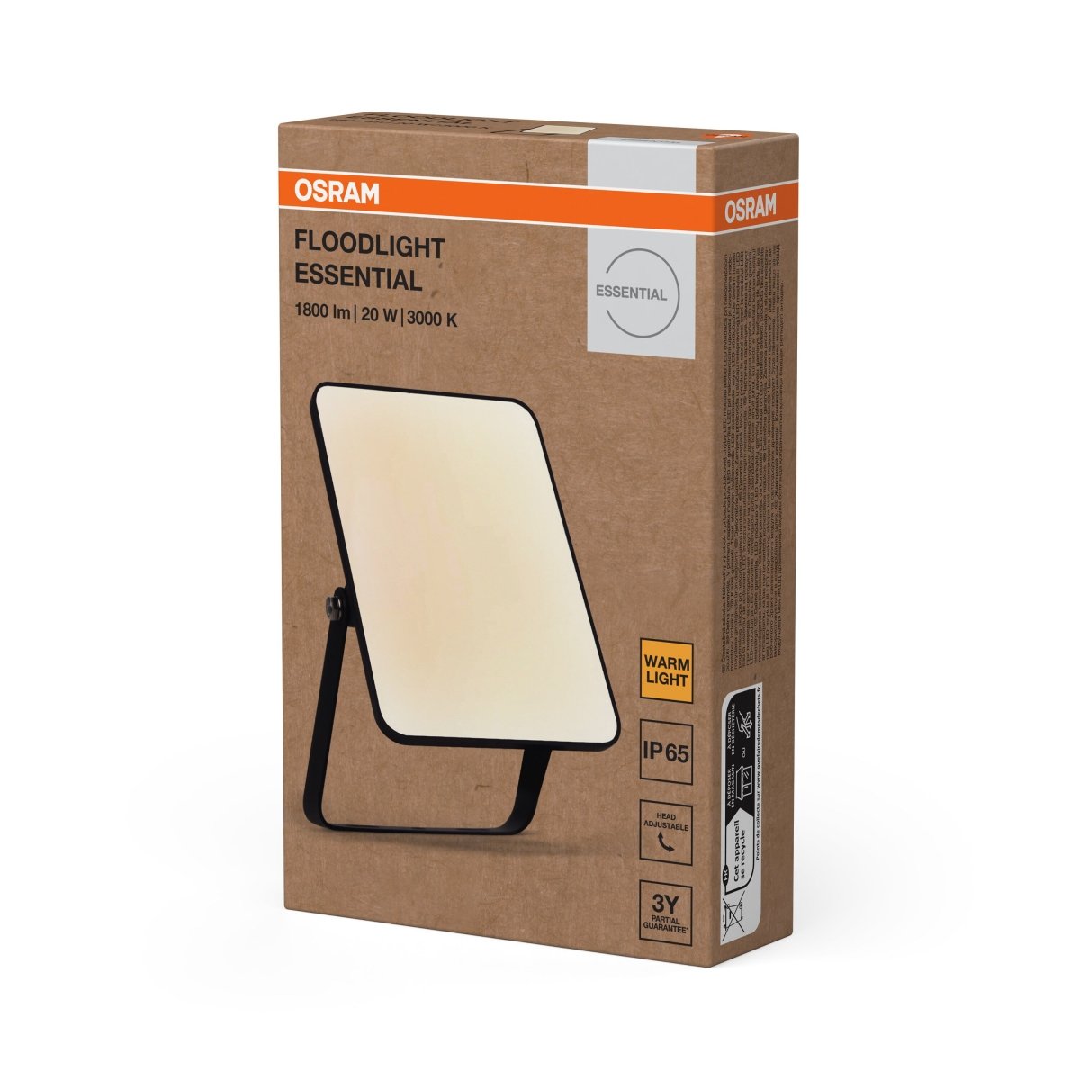 4099854429705 - Venkovní Svítidlo Essential 20W, Teplá Bílá - Stropní svítidlo - Czechia LEDVANCE e - shop