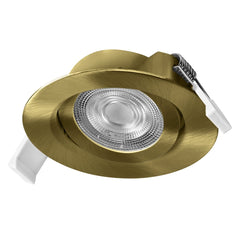 4099854595882 - Vestavný LED reflektor jednoduchý DIM, teplá bílá, mosaz - Podhledové svítidlo - Czechia LEDVANCE e-shop
