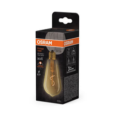 4099854551840 - Vintage LED žárovka 1906 Edison Spiral Filament, 1.8W, Teplá bílá, Zlatá, E27 - Czechia LEDVANCE e - shop