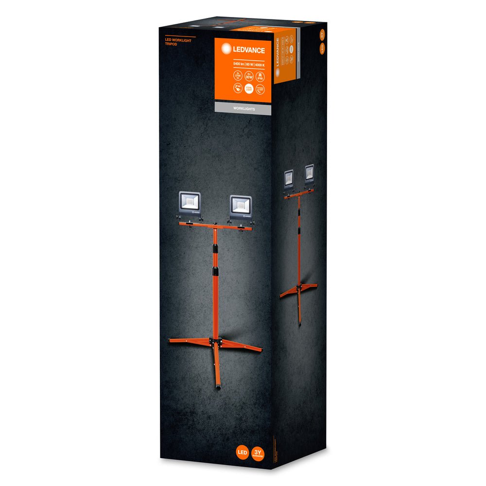 4058075213951 - Všestranné LED pracovní světlo 2 x 30 W TRIPOD studená bílá - Pracovní svítidlo - LEDVANCE e - shop