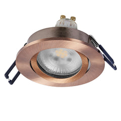 4058075853577 - Zapuštěné bodové svítidlo LED Click GU10 stmívatelné nastavitelné 6W, Červená mosaz - Reflektor - Czechia LEDVANCE e - shop