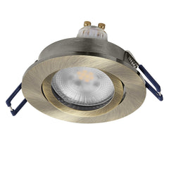 4058075853539 - Zapuštěné bodové svítidlo LED Click stmívatelné nastavitelné 6W, Zelená mosaz - Reflektor - Czechia LEDVANCE e - shop