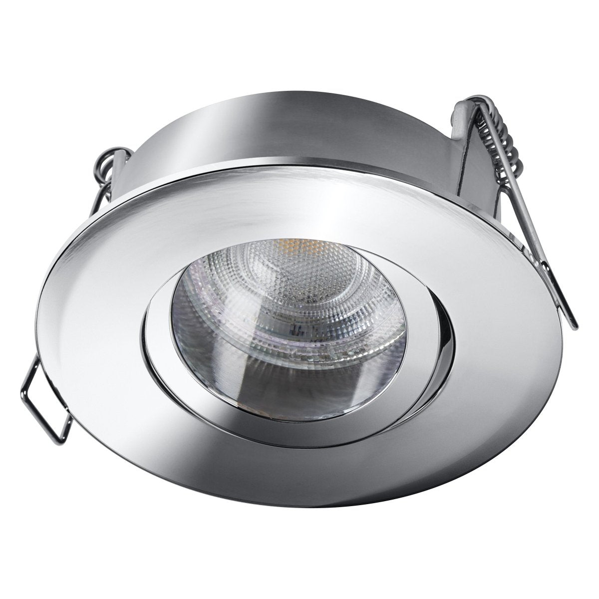 4058075854291 - Zapuštěné bodové svítidlo s žárovkou GU10 IP65 Press 4,5W, Chromovaný Studená Bílá - Reflektor - Czechia LEDVANCE e - shop