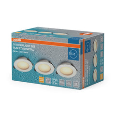 4058075854314 - Zapuštěné podhledové LED svítidlo IP44 Slim 4,5W, Kovové, Bílé - Podhledové svítidlo - Czechia LEDVANCE e - shop