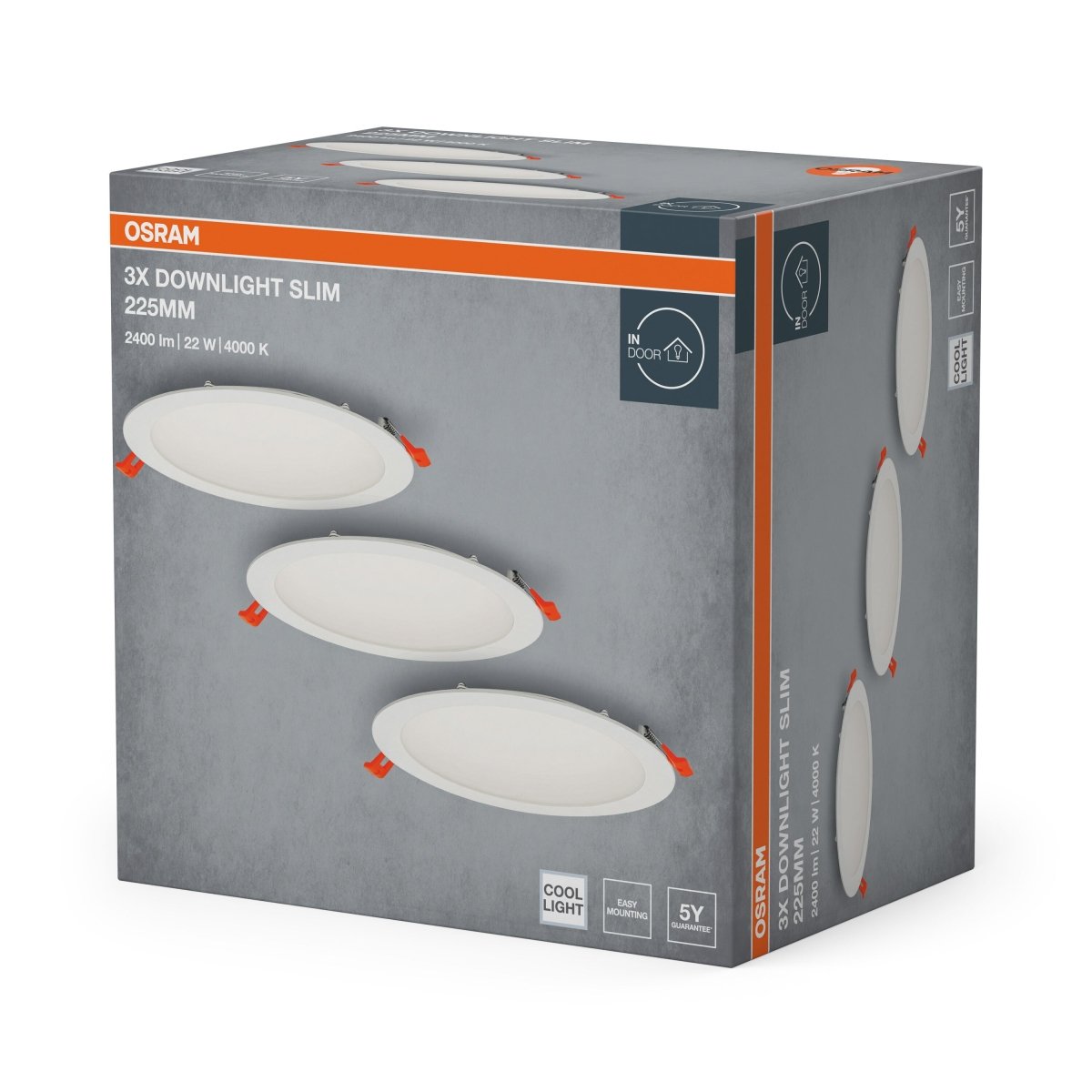 4058075853911 - Zapuštěné úzké podhledové LED svítidlo Slim 22W, Studená Bílá - Podhledové svítidlo - Czechia LEDVANCE e - shop