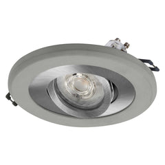 4058075853997 - Zapuštěný bodový reflektor Concrete 4,5W, Světlý beton, Saténový nikl - Reflektor - Czechia LEDVANCE e - shop