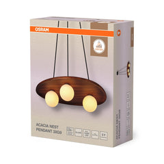 4058075848207 - Závěsné svítidlo Acacia Nest, 1x G9, Hnědé - Czechia LEDVANCE e - shop