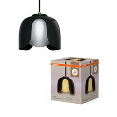 4058075849105 - Závěsné svítidlo Corolle, 1x E27, Černé - Czechia LEDVANCE e - shop