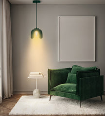 4058075849082 - Závěsné svítidlo Corolle, 1x E27, Zelené - Czechia LEDVANCE e - shop