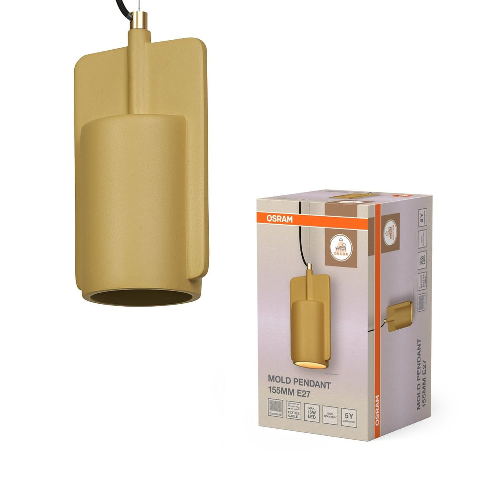 Závěsné svítidlo Decor Mold 155MM 1XE27, Zlaté