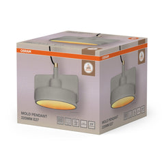 4099854460616 - Závěsné svítidlo Decor Mold 225MM 1XE27, Tmavě šedé - Závěsné - Czechia LEDVANCE e - shop